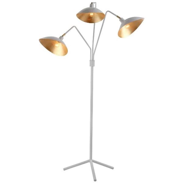 Safavieh Iris Floor Lamp- White - 69.5 x x in. LIT4361A - main